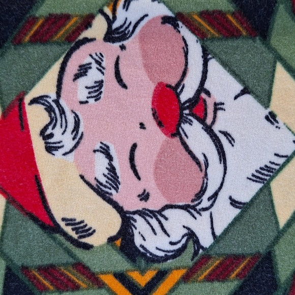 🎅 LulaRoe leggings Christmas holiday Santa. One Size 0-10 - Picture 5 of 6